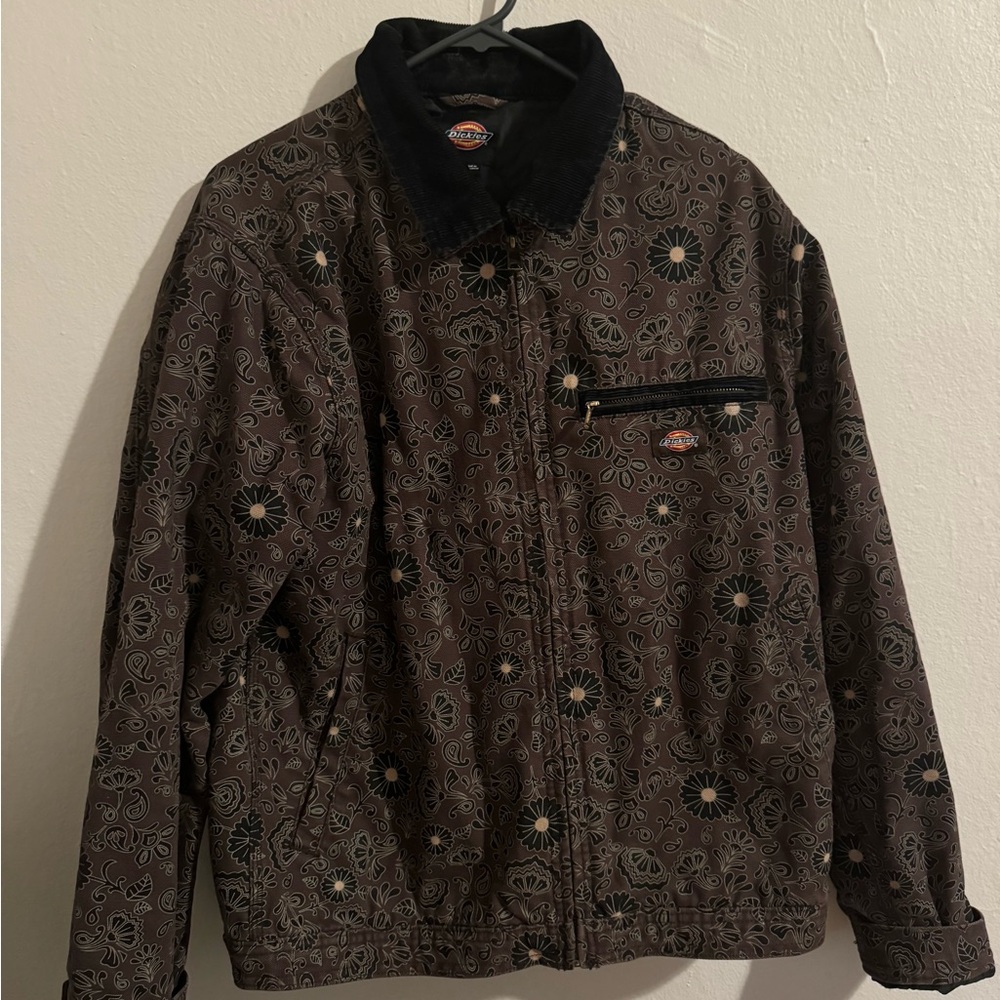 Dickies Ellis Floral Duck Jacket pre owned men’s size medium worn 3 times